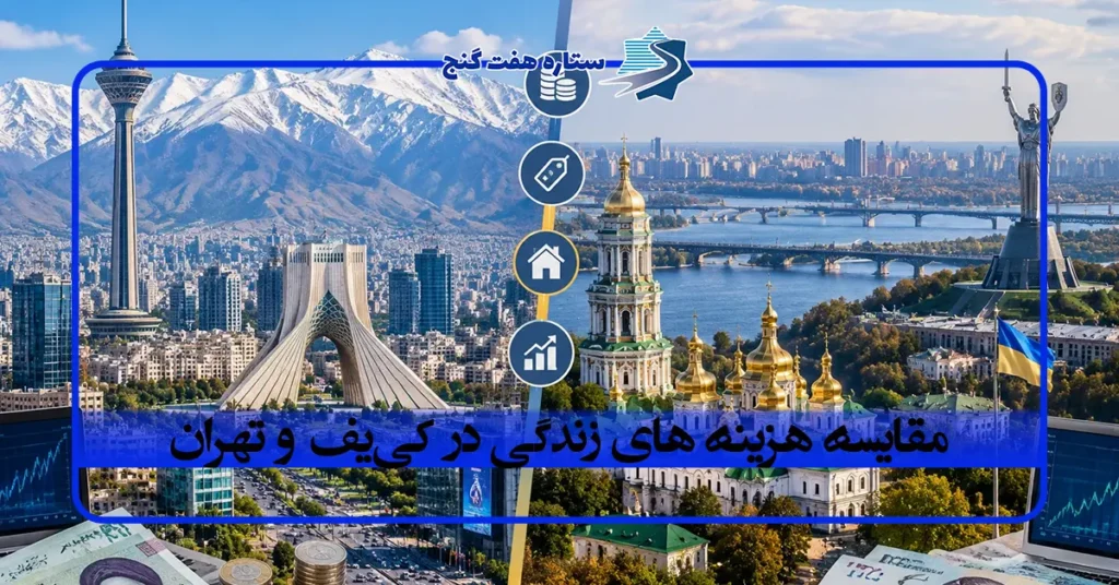 مقایسه هزینه‌های زندگی در کی‌یف (پایتخت اوکراین) و تهران