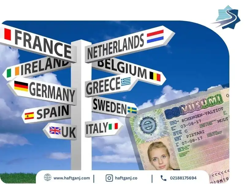 دریافت ویزای شینگن-هفت گنج